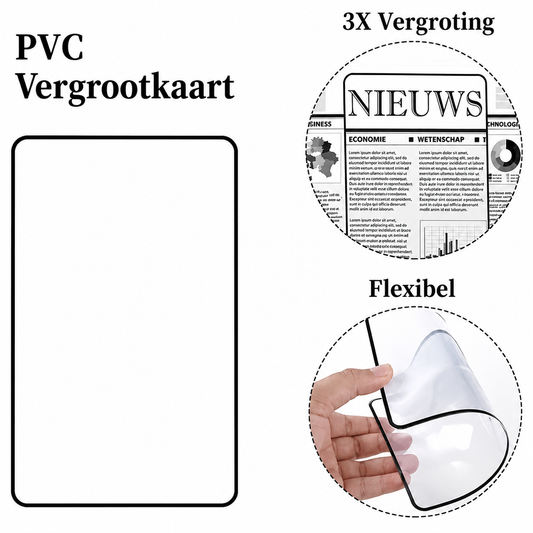 Grote Pagina Vergrootglas Flexibel