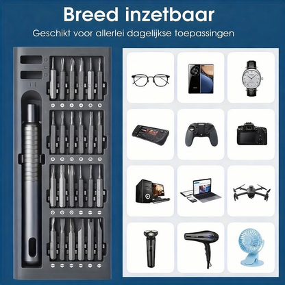 25-delige Precisie Schroevendraaierset