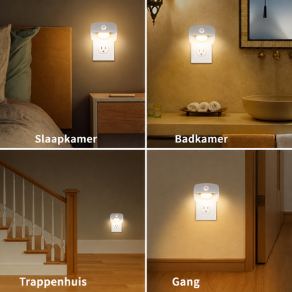 LED Nachtlamp met Bewegingssensor