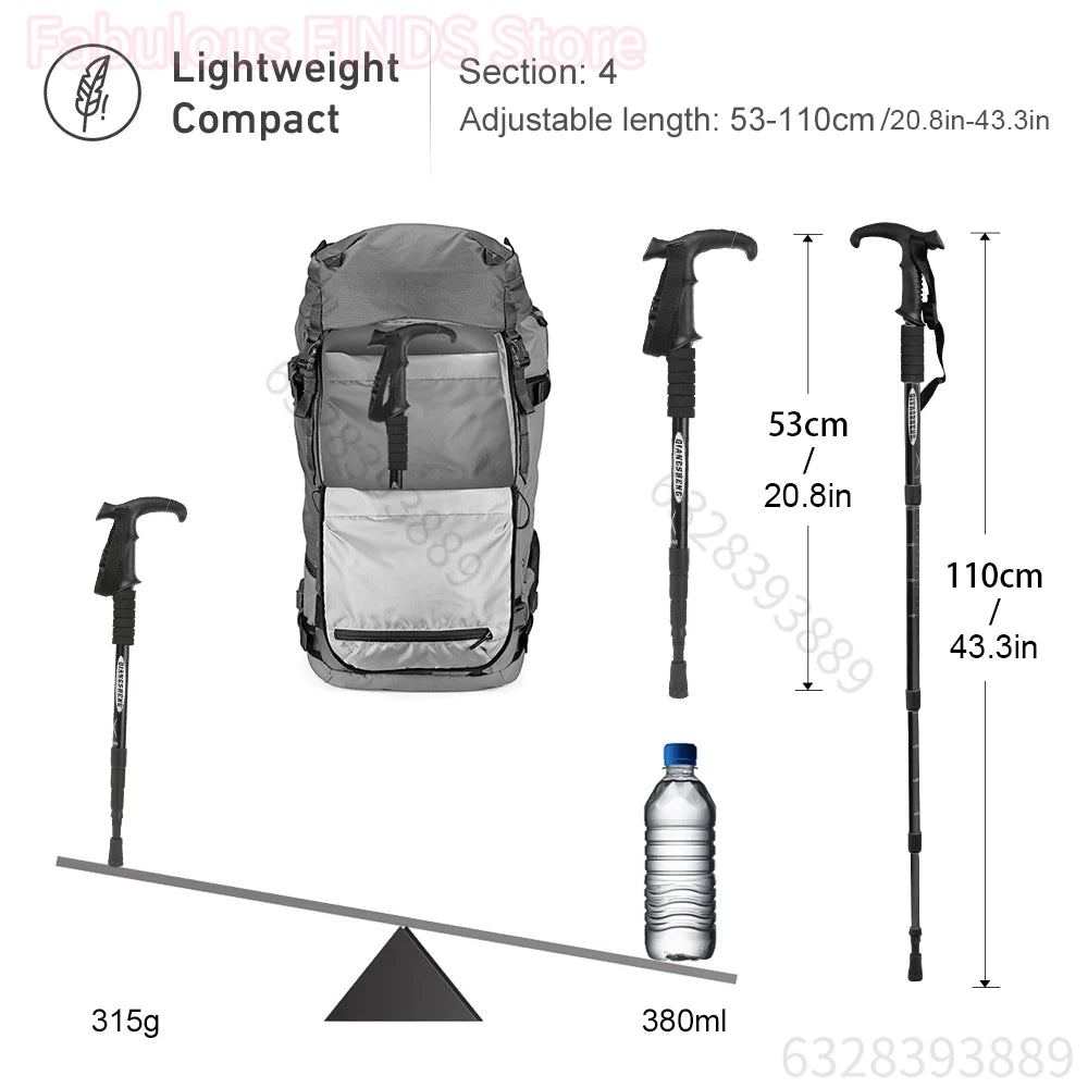 Stevige Opvouwbare Wandelstok